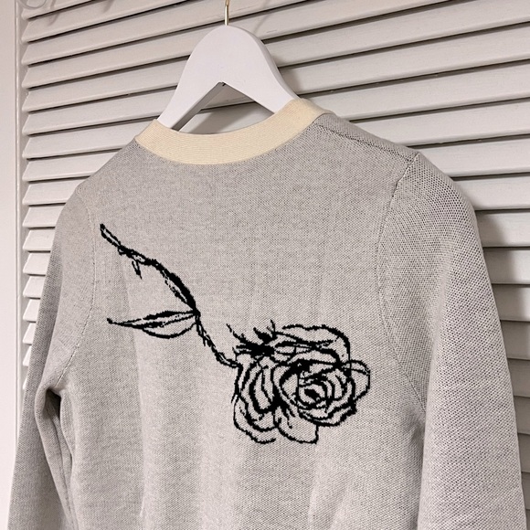 AMll Button Front Cardigan V-neck Sweater, Size Small NWT - Picture 11 of 12